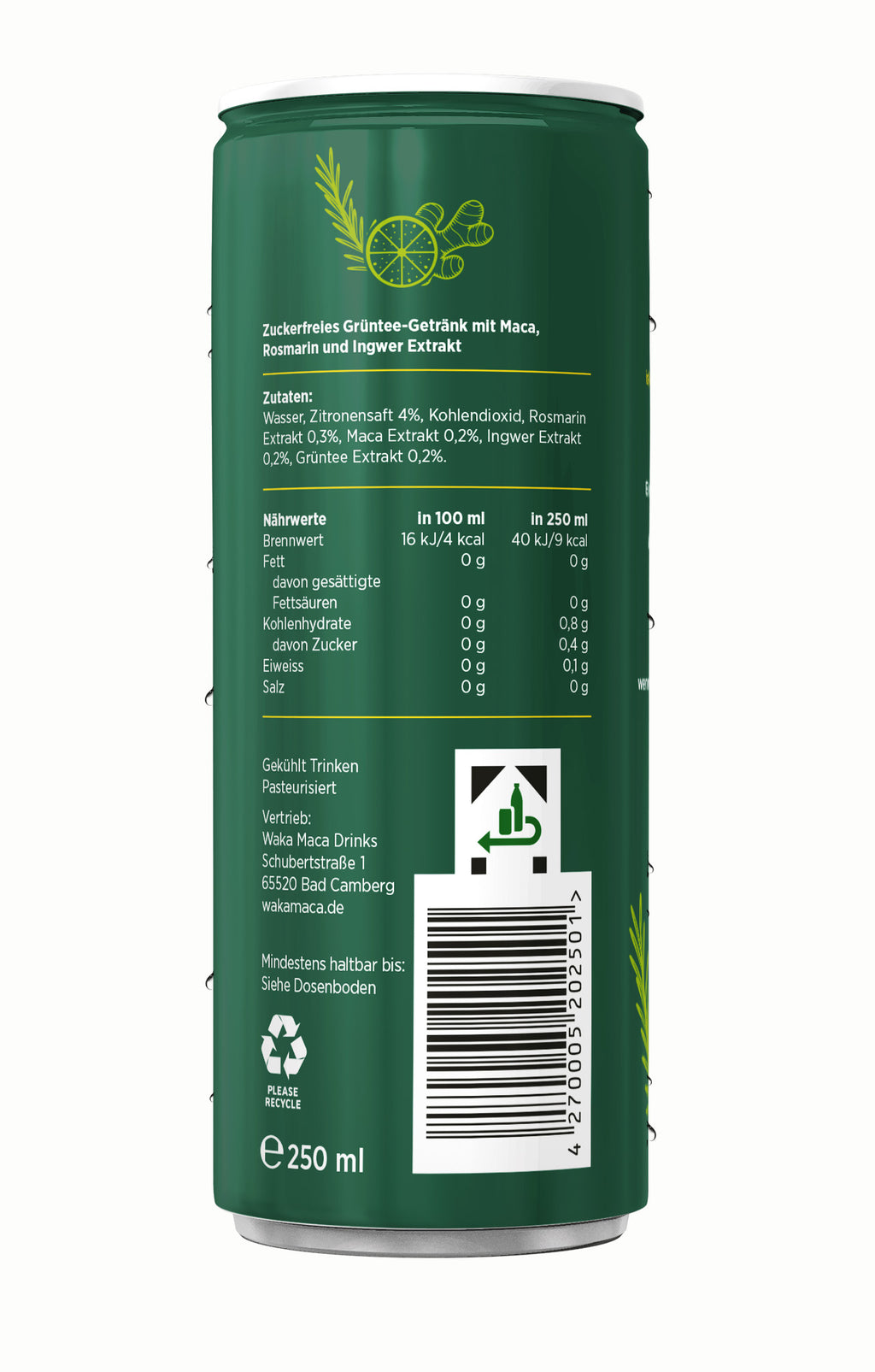WAKA MACA "BLEIB RUHIG" 24er Packung